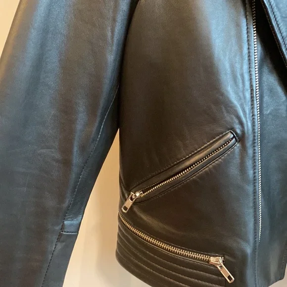 Maje leather jacket - Picture 13 of 16